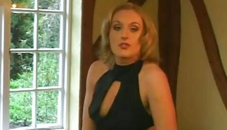 Sexy blonde suck dick and gets fucked in pussy and ass and creamed