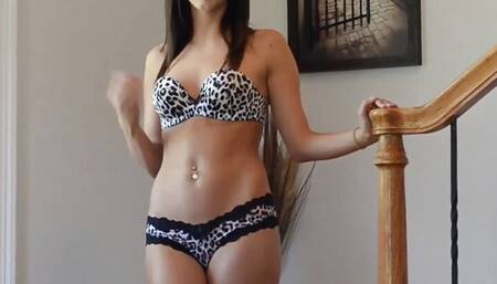Come over here and give my panties a sniff JOI
