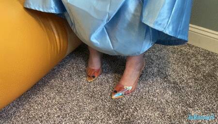 Cinderella Cums On Inflatable Honey Poof