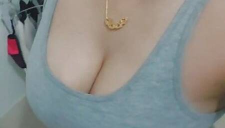Big titties teasing