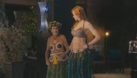 Jennifer Aniston full hula dance