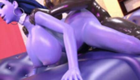 [Blacked][Bonus] Widowmaker having Great Sex at Home [grand Cupido]( Overwatch )