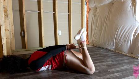 390 Princess Sophia cheerleader hogtied Mobile HD