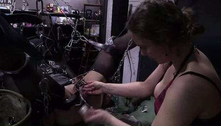 Anal fucking and cbt