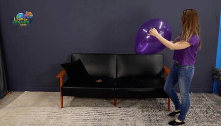 Eliana Keeps Popping Annoying Balloons 4K (3840x2160)