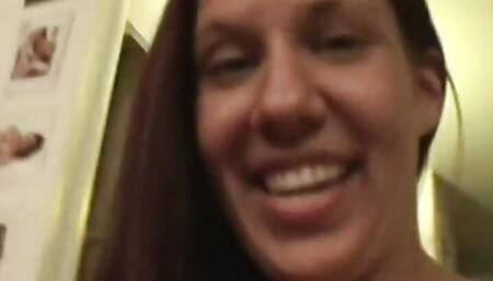Misty with Natural tits fucking Closeup with dick