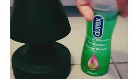 Unboxing All black Steroid Heil Mary double fist plug 11.5 and compare with DomesticPartner Giant CrackStuffer plug10.5