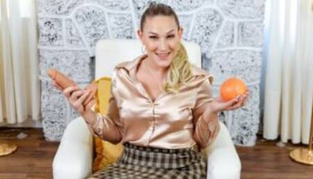 Alluring Milf Charley Hart Explains Oral Sex And Demonstrates How To Give The Best Blowjobs - Mylf