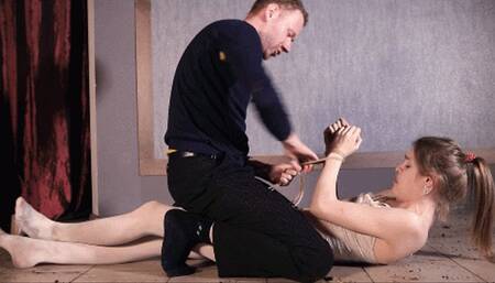 Dirty pantyhose bondage fantasy (FHD)