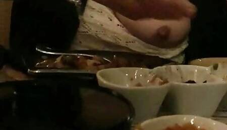 Flashing at a Mexican Restaurant