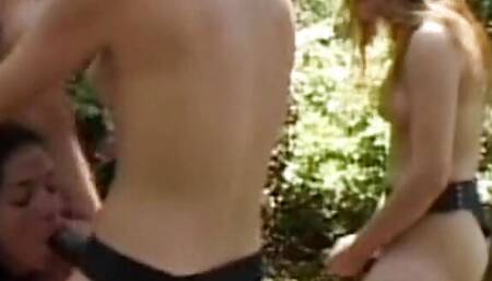 Lesbian orgy between gorgeous women who know how to have fun