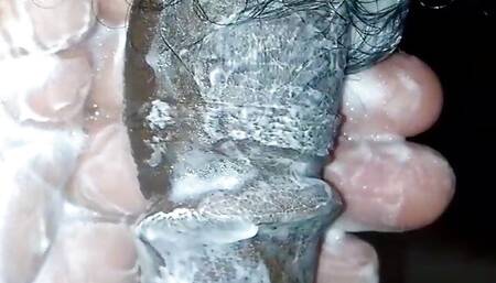 fucking with hand use white greem