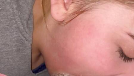 Please fuck my face - SLOPPY BLOWJOB PT 2