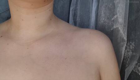 Harsh hairy armpit JOI for loser husband