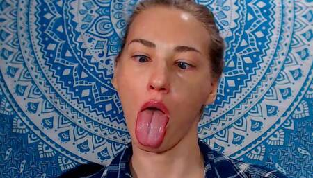 Cross-eyed gagging