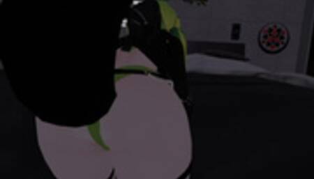 VR Skunk Girl Ass Shake