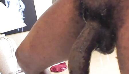 Having her mouth fucked by a BBC is a big thrill for the