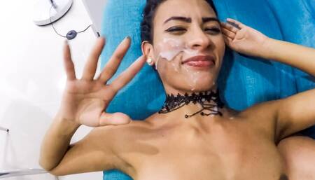 The BEST Real Amateur Latinas Begging For Facial Cumshot COMPILATION