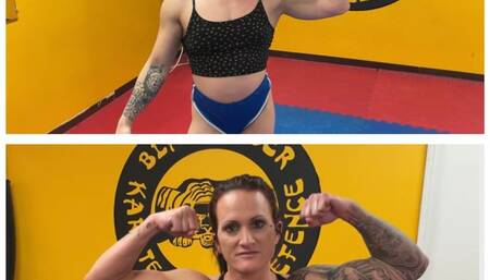 Fitbeast vs Tapered Physique Wrestling in a Famous Dojo in Canada