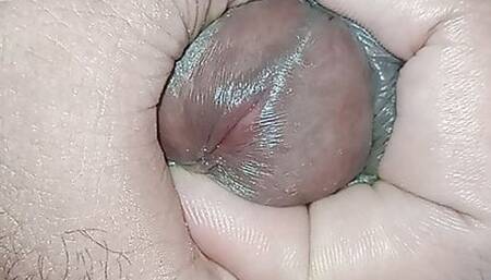And this is how my dick comes out when I take it out of your ass after I come good