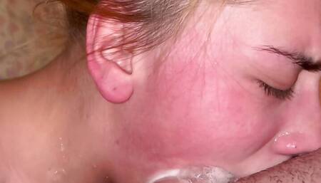 Blonde Slut Rough Facefuck Extreme Sloppy Messy Deepthroat PT 2