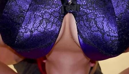 Salivating Close up sloppy wet blowjob with cum in Throat PT 2