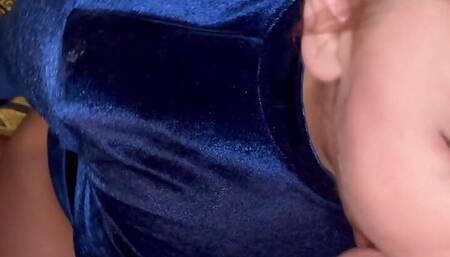 Verry HOT ! SHE PUT HER MAKE UP SO I CAN PISS ON HER -Very Sloppy Deepthroat! PT 1