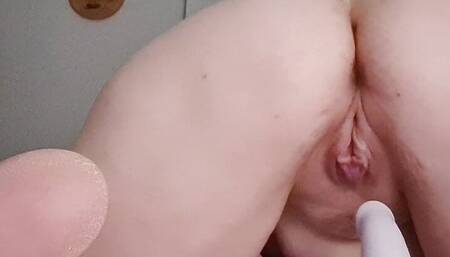 Teen wishing this dildo was dick