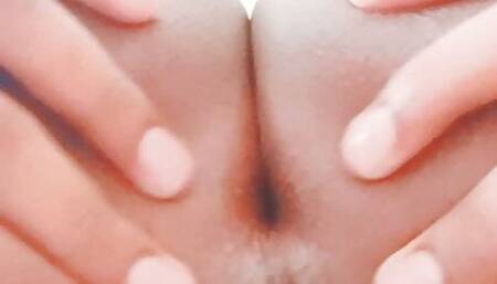 Poking my hot bubble butt
