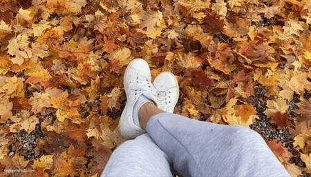 SWEATY ADIDAS TRAINERS AND SMELLY FEET - MOV Mobile Version