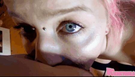 Hard face slapping and deep throat fucking