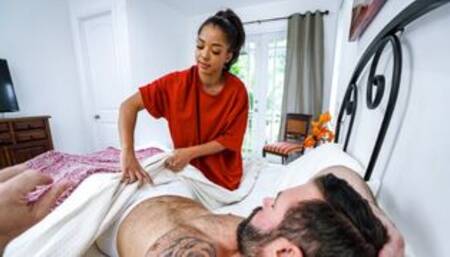 Tiny Ebony Malina Melendez Plays With Her Perfect Body While Taking A Hot Shower - Exxxtra Small