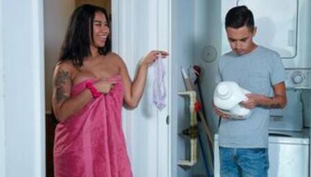 The panties of my stepsister smell so good