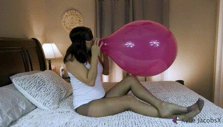 8 Balloon Blow2pop Compilation #1 - Kylie Jacobs - MP4 720p HD