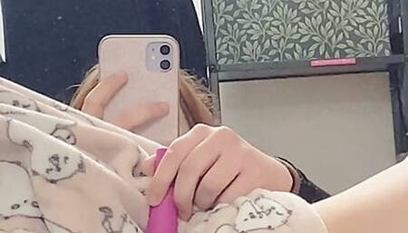 Having fun with my vibrator