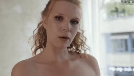 Katerine Hot naked oiling and spanking herself