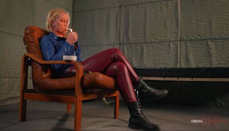 Leather on leather 4K MP4