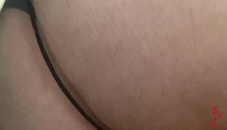 Scarlett Kage explores stocking fetish - big ass, fat ass, pawg, stockings, tights, stocking seam, feet, tops of feet, soles, footdom, foot fetish MP4