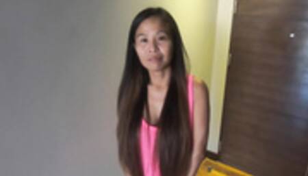 Shy Thai maid is desperate for work and fucks the boss