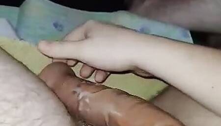 FtM fucked hard with big dildo