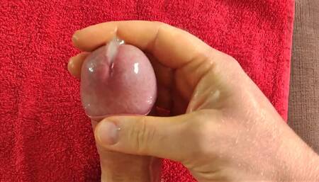 Thick Dad Cock Oozing and Erupting Cum - SlugsOfCumGuy