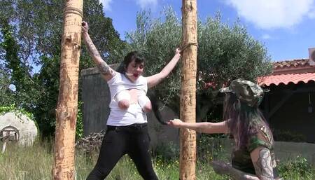 Outdoor Breast Punishments and more for Lilith - Full Clip  SD wmv