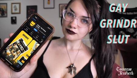 Gay Grindr Slut