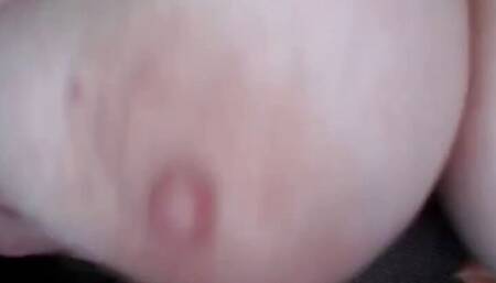Tits games in front of the webcam