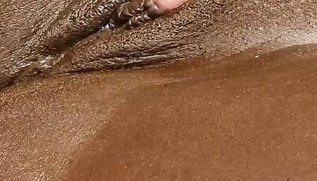 Big clit licked to orgasm