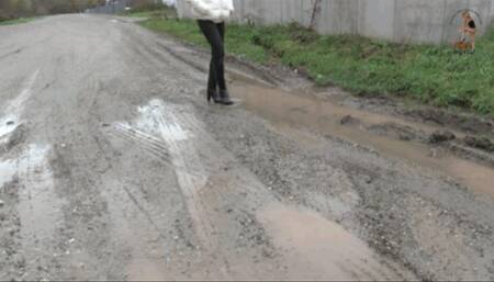 Nice electrical Guitar under Heels and Wheels