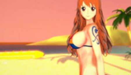 Futa - one Piece - Perona x Nami - Hentai