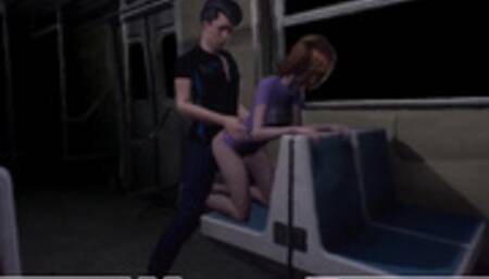My Lust wish [SFM Hentai Game] Ep.1 Wet Dream of Innocent College Girl in the Train