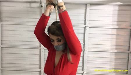 Whitney Morgan: Arms Over Head Cuffed in Watch