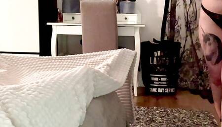 Love my CUM HUNGRY STEP-MOM she sneaked into my room to swallow my cum